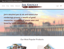 Tablet Screenshot of jimkrogle.com